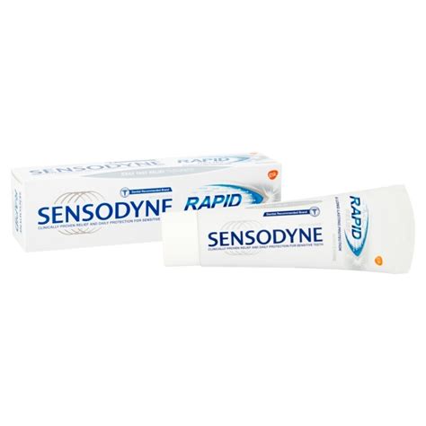 Buy Sensodyne Rapid Relief Whitening Toothpaste | Chemist Direct