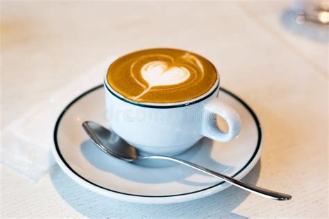 Macchiato coffee stock photo. Image of caffeine, italy - 148470734