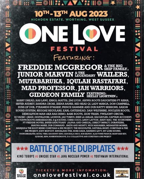 CANCELLED: One Love Festival 2023 - reggaeville.com