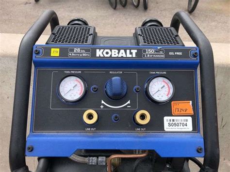 Kobalt 26Gal Air Compressor - Sierra Auction Management Inc