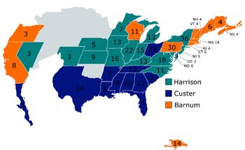 1884 United States presidential election (American Interflow) - Mock ...