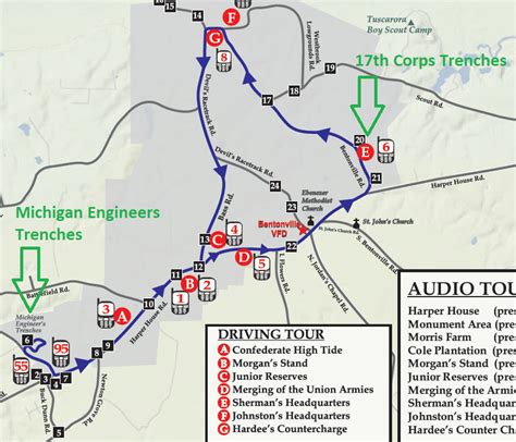 Extensive preserved earthworks at Bentonville Battlefield – Raleigh's Wall and the American ...