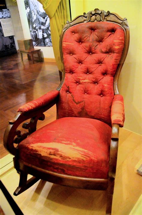 Abe Lincoln Assassination Chair at Henry Ford Museum in Dearborn, Michigan - Encircle Photos