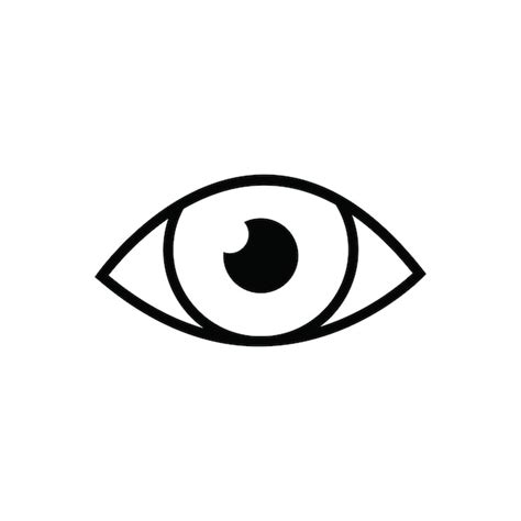 Premium Vector | Eye vector illustration. Cartoon eye. Eye hand draw isolated.