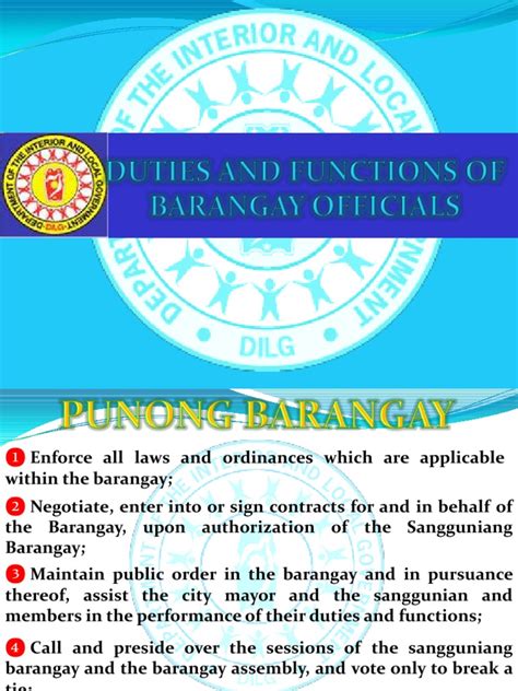 Mga Barangay Tanod Sa First And Second District Sa Iloilo Province ...