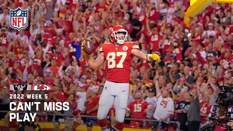 Travis Kelce has 3 Touchdowns as Chiefs take the Lead! - YouTube