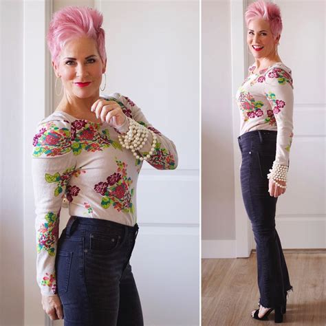 What To Wear With Pink Hair - Chic Over 50 in 2020 | Womens hairstyles ...