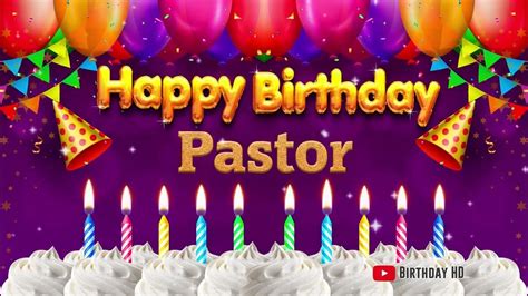 Pastor Happy birthday To You - Happy Birthday song name Pastor 🎁 - YouTube