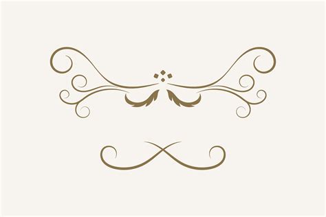 Decoration Element Vintage Logo Vector Graphic by abi pandu · Creative ...