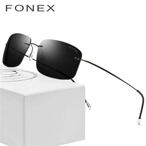 Rimless Polarized Sunglasses For Men - Buyer Dream