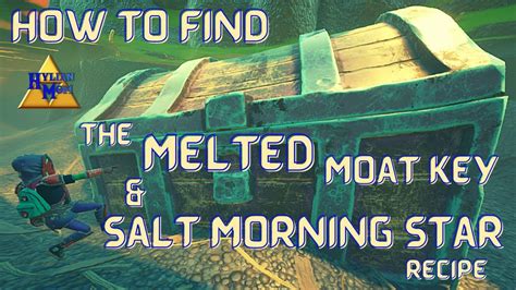 How To Find The Melted Moat Key & Salt Morning Star Recipe | Easy Grounded Guides - YouTube