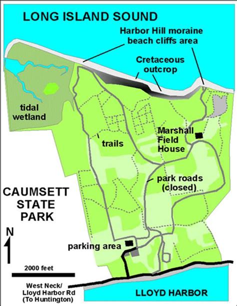 Caumsett State Park Map - Caumsett State Park NY • mappery