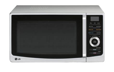 LG 25L Silver Colour Round Cavity, Rotating Grill Microwave Oven | LG Malaysia