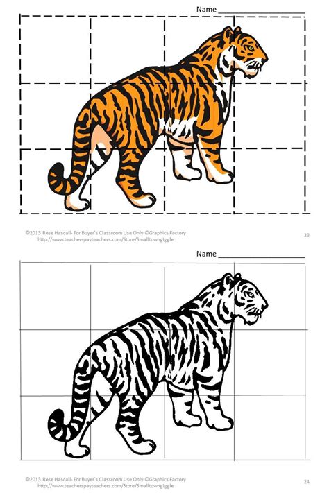 Zoo Animal Puzzles, Cut and Paste, Cut and Paste Puzzles, Printables ...