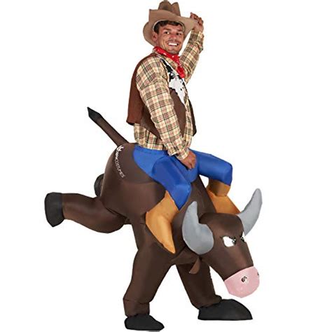 UPC 887513059776 - Morph Yee Haw Inflatable Bucking Bronco Rodeo Bull Rider Ride-on Costume for ...