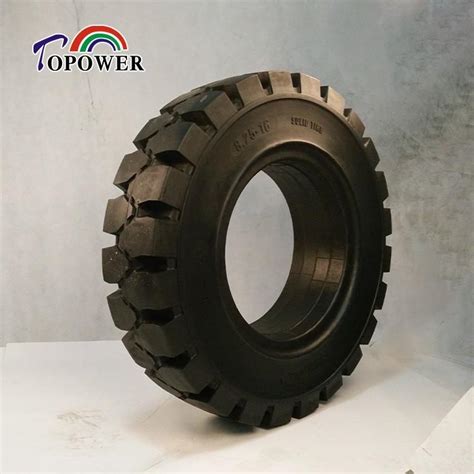 China Forklift Solid Wheel Tire 8.25-16 For Linde Manufacturers and ...