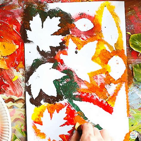 Autumn Leaf Painting