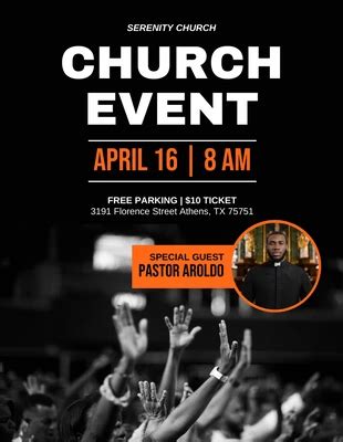 Free Church Flyer Templates - Venngage