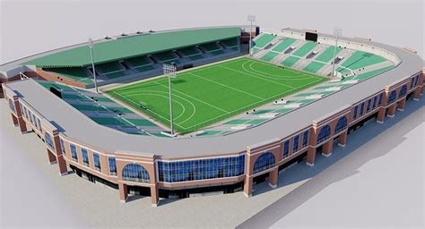 Major Dhyan Chand National Stadium - India 3D model | CGTrader