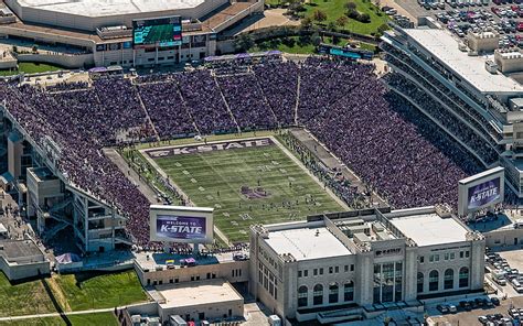 Bill Snyder Family Stadium, Kansas State Wildcats Stadium, University of Kansas, HD wallpaper ...