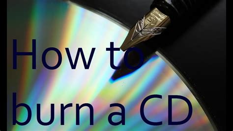 How to burn a CD FAST and EASY (2015 HD) - YouTube