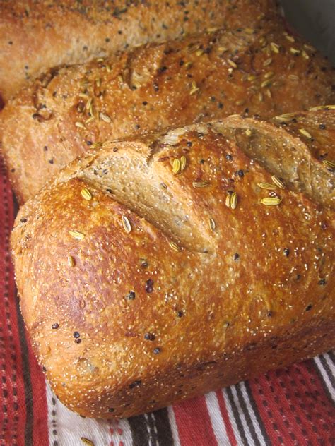 Chef Tess Bakeresse: Whole grain Kamut Bread with Teff and Black quinoa (Herb and Spice loaves 101)