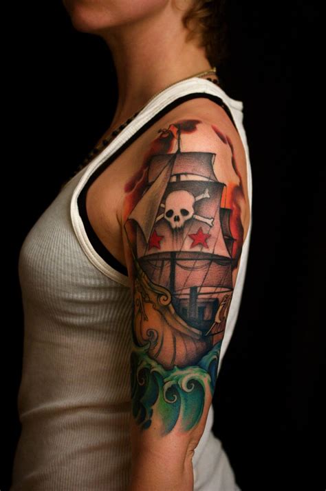 Pirate Tattoos Designs, Ideas and Meaning | Tattoos For You