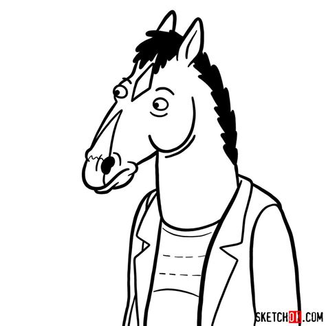 Sketching the Horse from Hollywood: How to Draw BoJack's Face