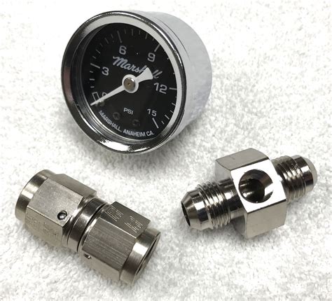 Russell Endura -6AN Inline Fuel Pressure Gauge Kit ( 3 pc set ) - Hot ...