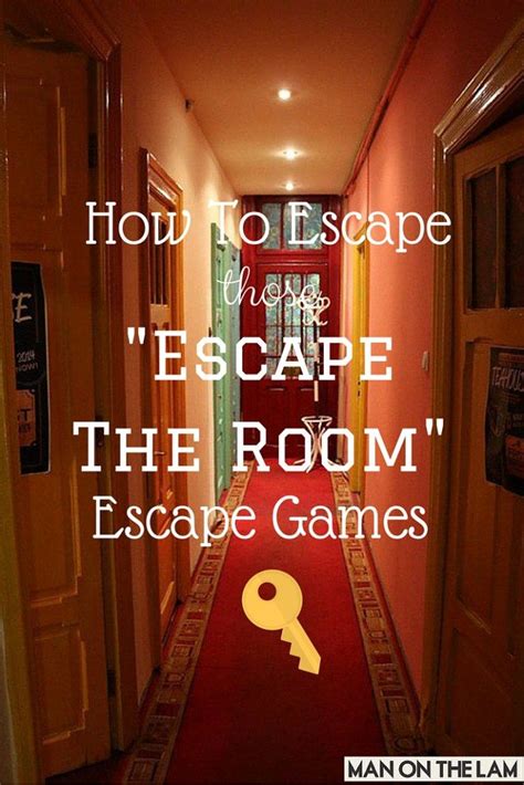 How To Escape Those - Escape the Room - Escape Games | Escape room game, Escape game, Escape ...