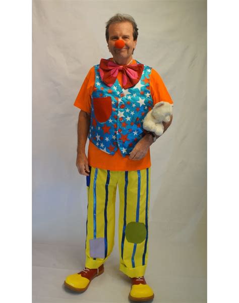 Mr Tumbler Hire Adult Clown Costume