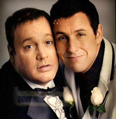 Kevin James and Adam Sandler | Adam sandler, Kevin james, Celebrities male