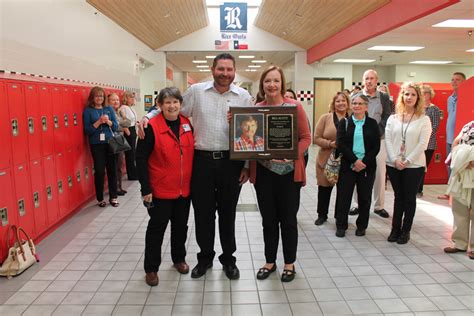 Hudson MS remembers former teacher | Sachse News