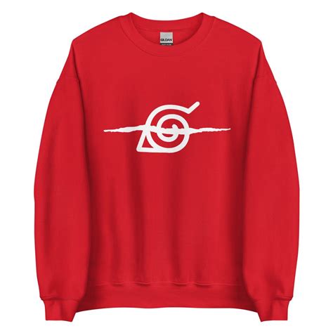 Anti Konoha Village Symbol Sweatshirt Akatsuki - League of Ninja