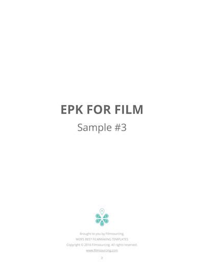 EPK | Electronic Press Kit Tutorial - FREE Templates for Film