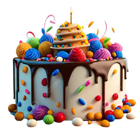 Premium Birthday Cake, Birthday Cake, 3d, Cake PNG Transparent Clipart Image and PSD File for ...