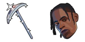 Fortnite Cursor with Travis Scott Skin - Sweezy Custom Cursors