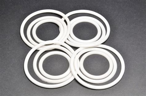 High Temperature Silicone O Rings Acid And Alkali Resistant , Lead Free Standard