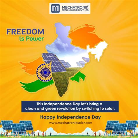 Celebrate Independence Day with Clean and Green Solar Power