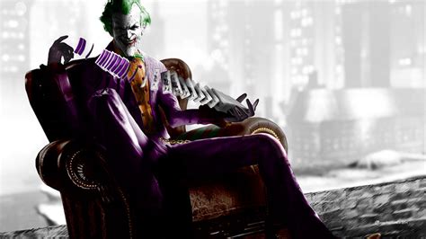 Arkham City Joker with cards by MoonySascha on DeviantArt