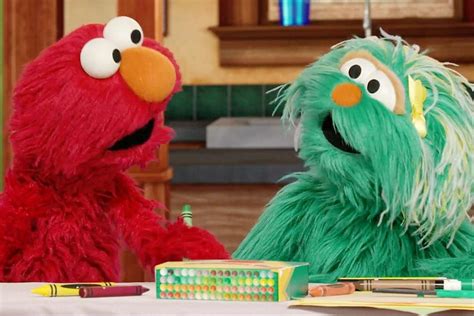 Beloved Sesame Street Residents Elmo and Rosita Encourage Self-Care for Military Families