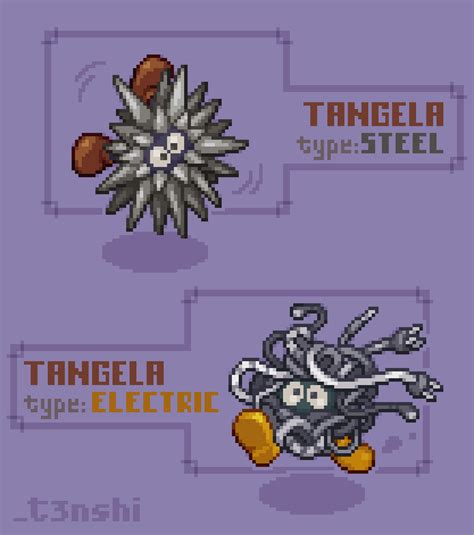 Angelica, Tangela Type: Steel This variant evolved in a dry...