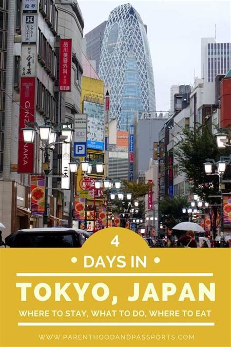 Tokyo with kids 4 day itinerary 12 fun things to do – Artofit