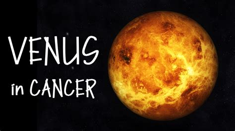 Venus in Cancer: Traits, the 12 Houses, Famous People, and more