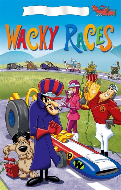 Wacky Races! I love Muttley, Sawtooth the beaver, the Ant Hill Mob and when Peter Perfect and ...