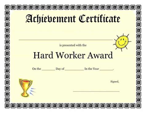 Employee Of The Month Certificate Template Word – Tunu for Best ...