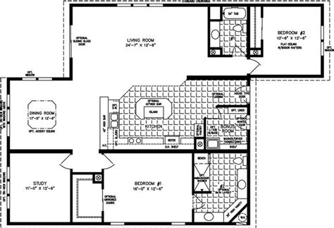The TNR-7441 - Manufactured Home Floor Plan | Jacobsen Homes | Manufactured homes floor plans ...