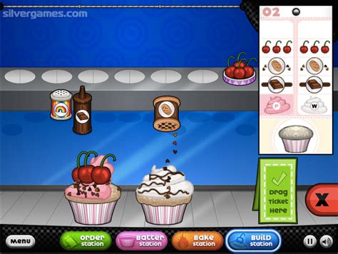 Papa's Cupcakeria - Play Online on SilverGames 🕹️