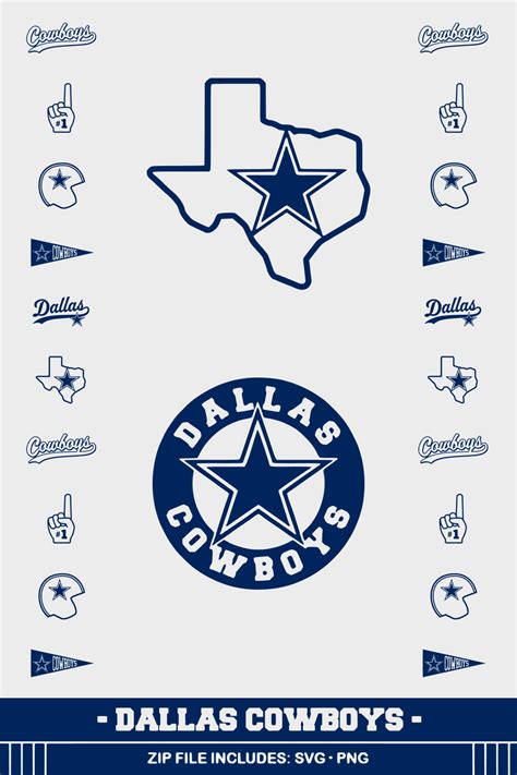 Dallas Cowboys SVG Files | Master Bundles