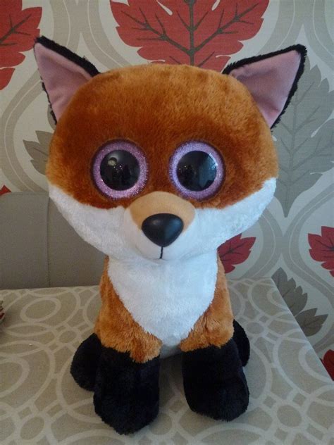 Large Size TY Beanie Boo Slick the Fox VGC (see notes) | in Norwich, Norfolk | Gumtree